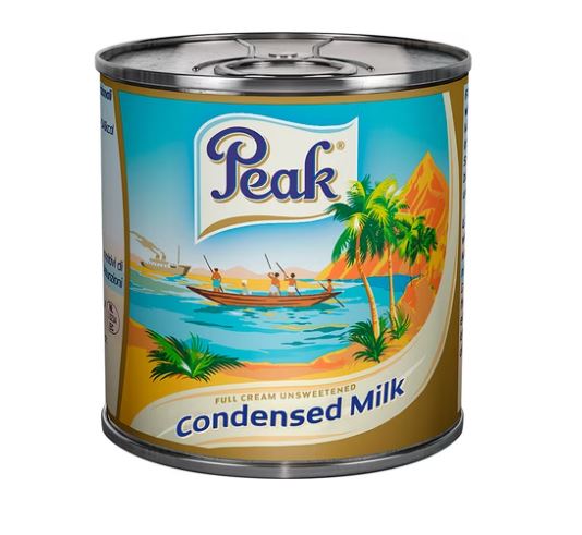 Peak Full Cream Unsweetened Condensed Milk 170ml