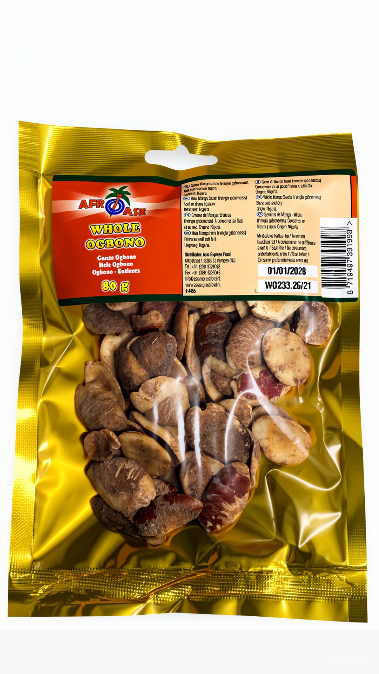 Afroase whole Ogbono-80g