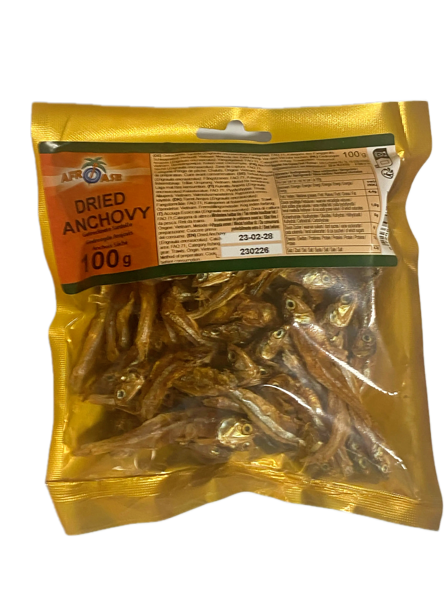 AfroAse Dried Anchovy - 100g