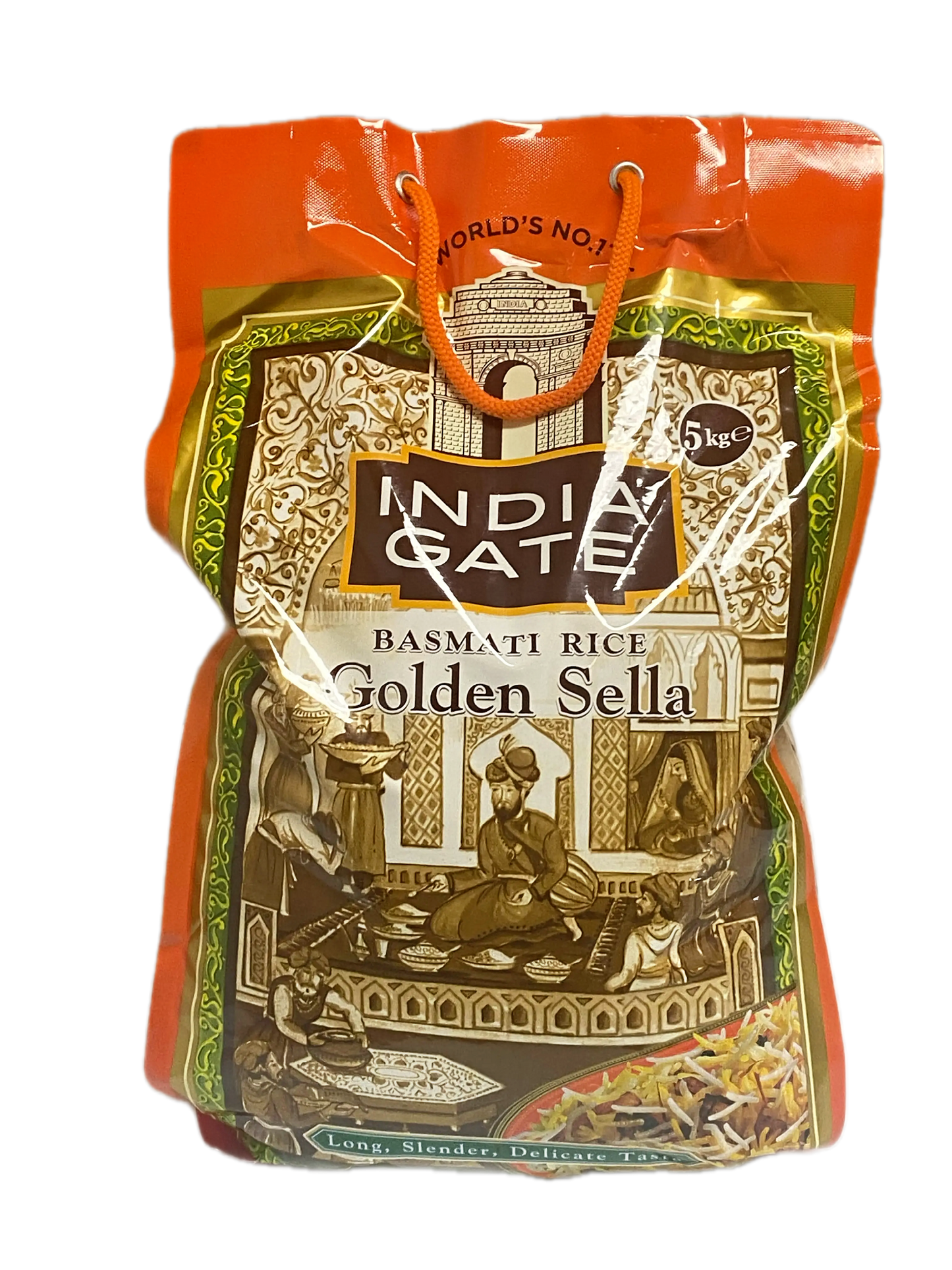 India Gate Golden Sella Basmati Rice - 5kg