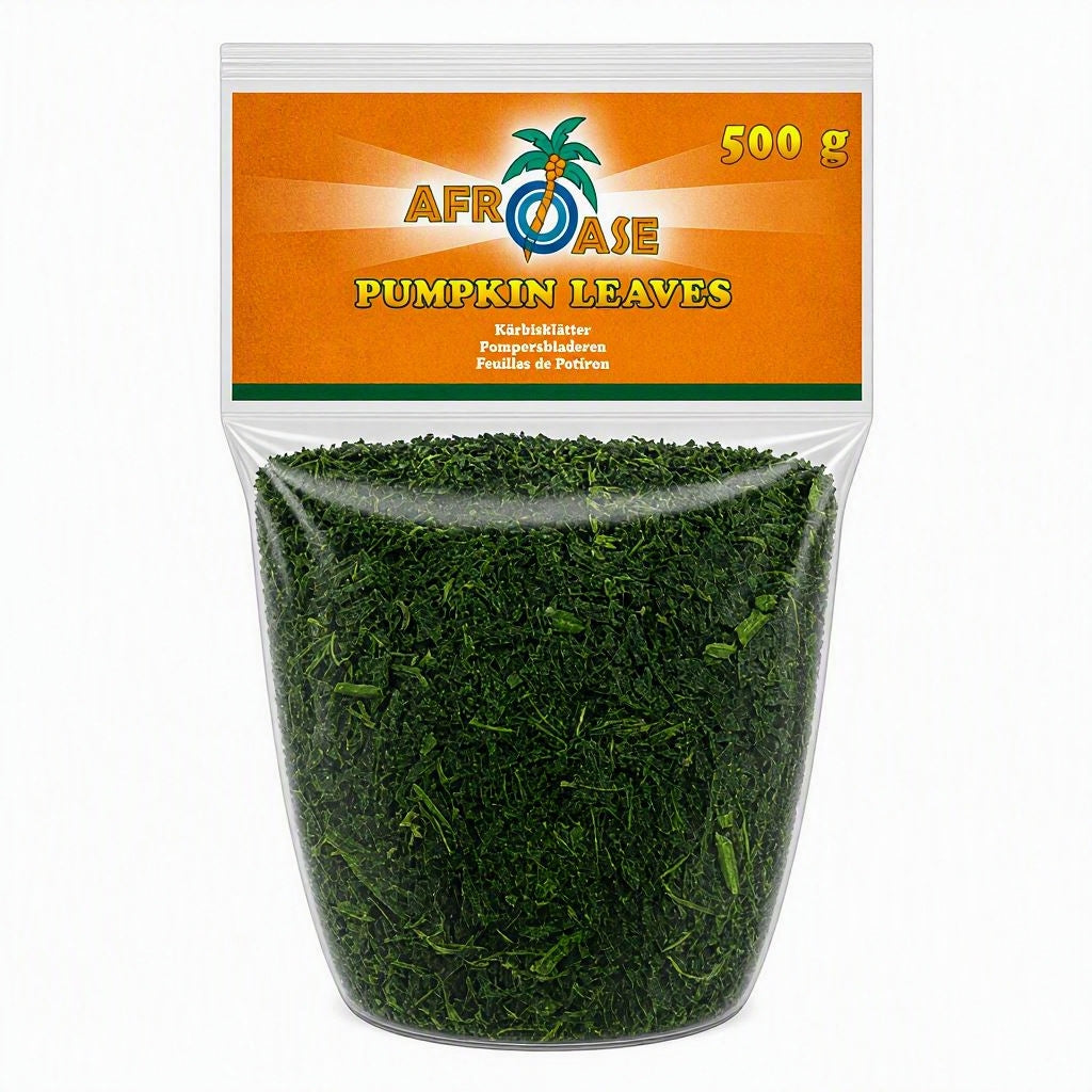 Afroase Pumpkin Leaves (Ugu) – 500g