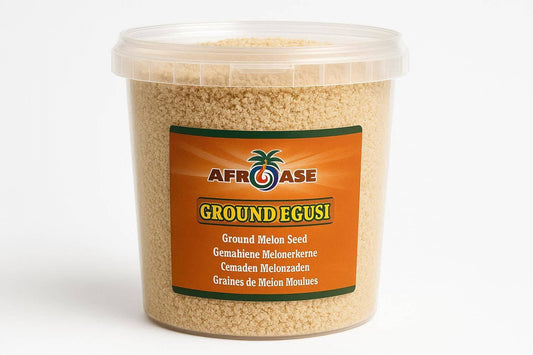 AfroAse Ground Egusi (Ground Melon Seed) - 250g