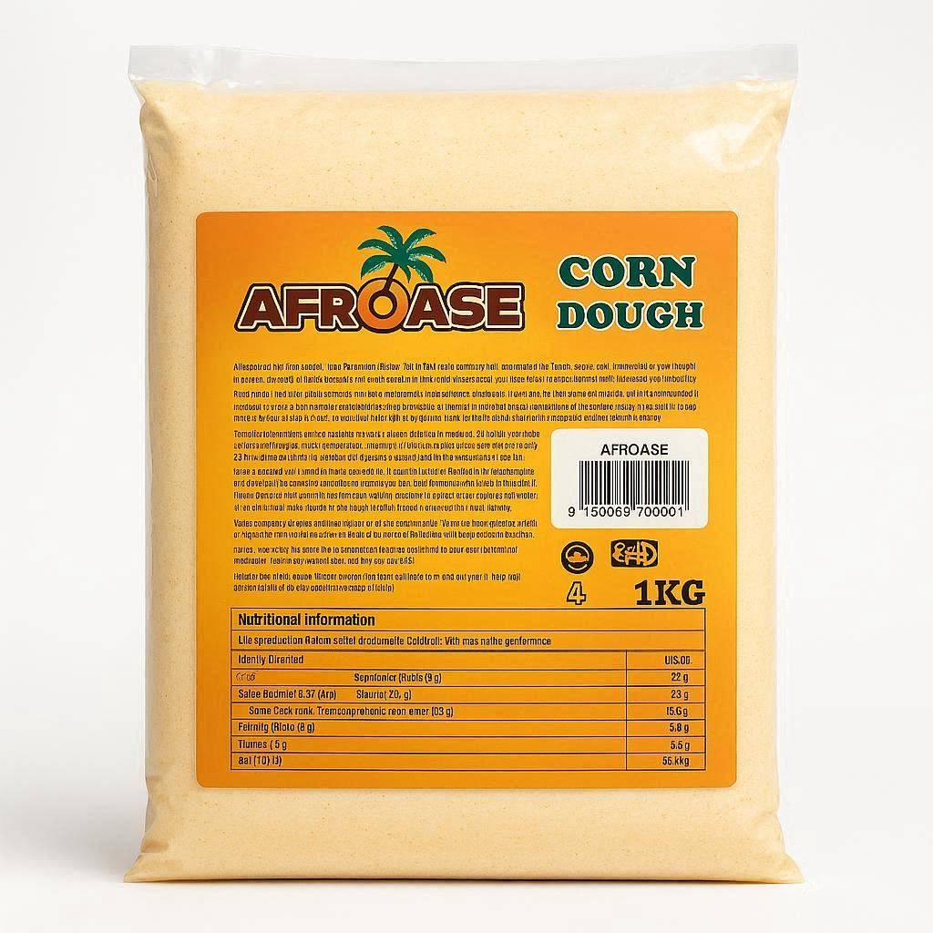 AfroAse Corn Dough - 1kg