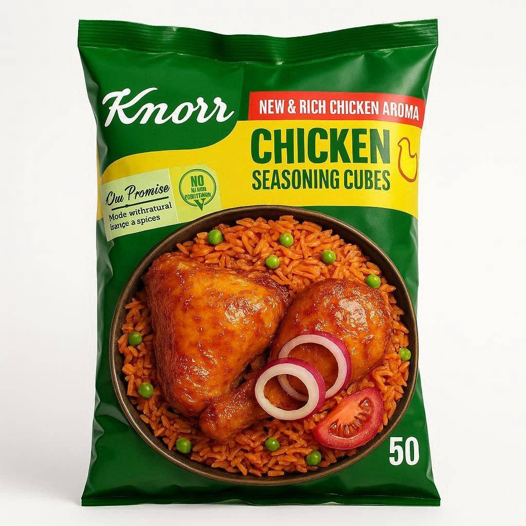 Knorr Cubes Chicken Nigerian - 50 x 8g
