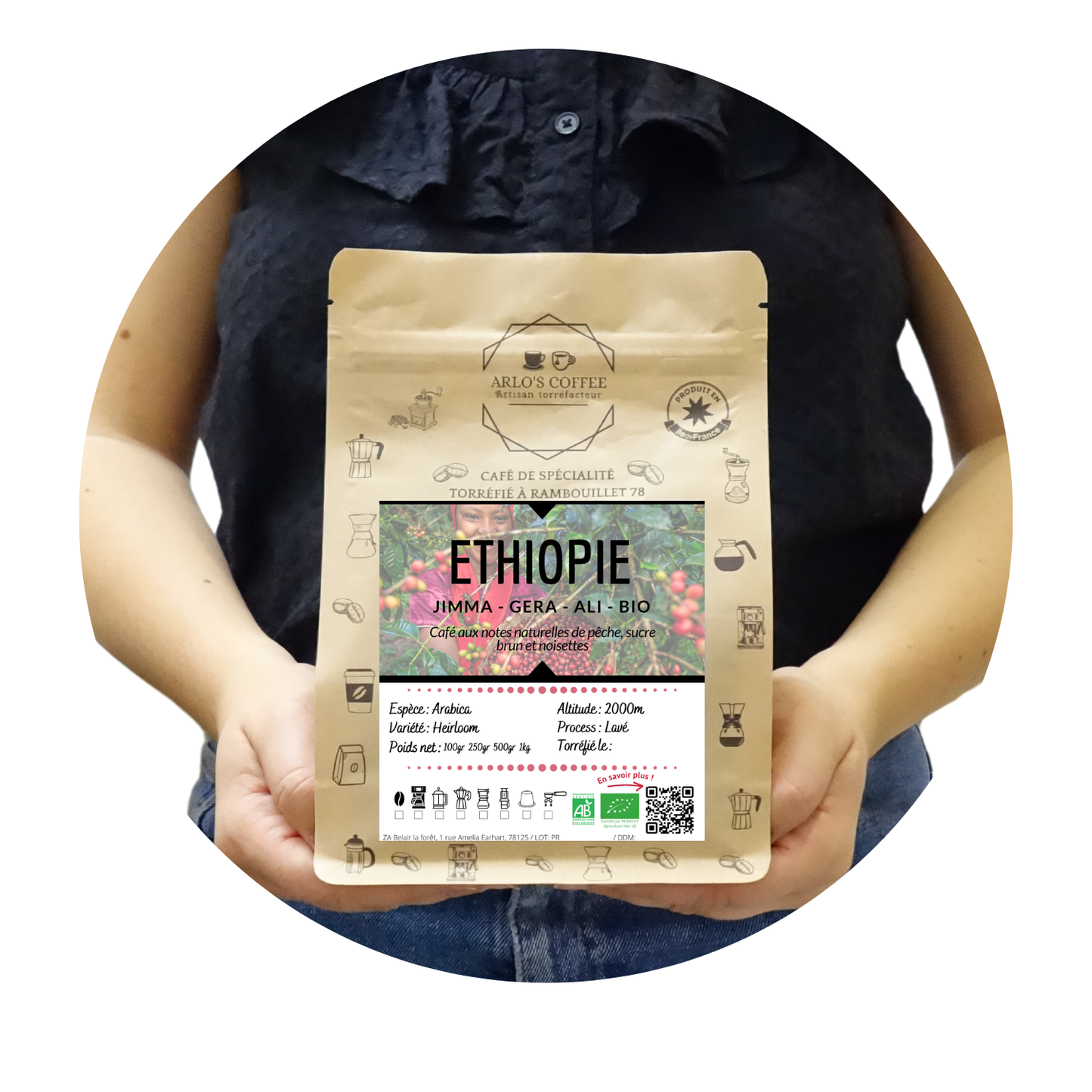 ETHIOPIA - ORGANIC COFFEE-250g