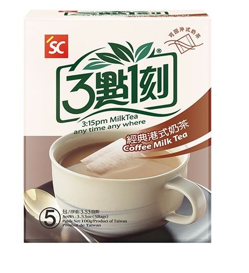 3:15PM Coffee Milk Tea – 5 Bags × 20g