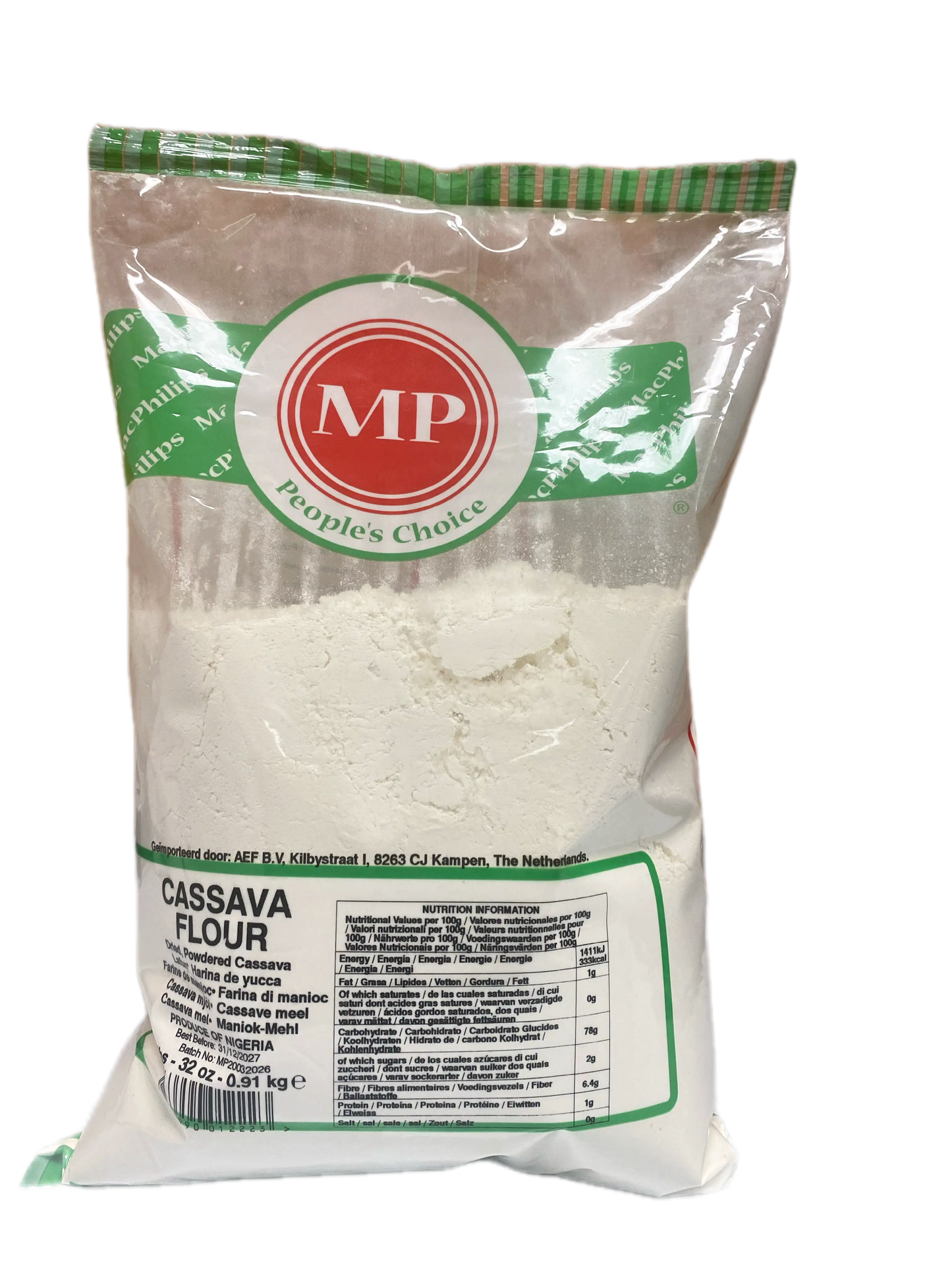 MP People's Choice Cassava Flour - 0.91kg (32 oz)