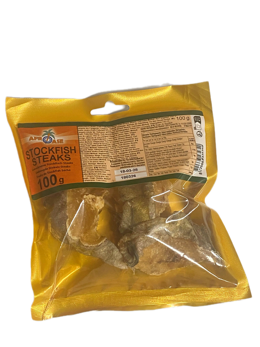 AfroAse Stockfish Steaks - 100g
