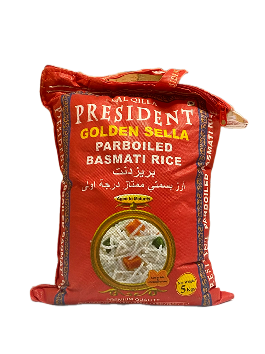 President Golden Sella Basmati Rice - 5kg