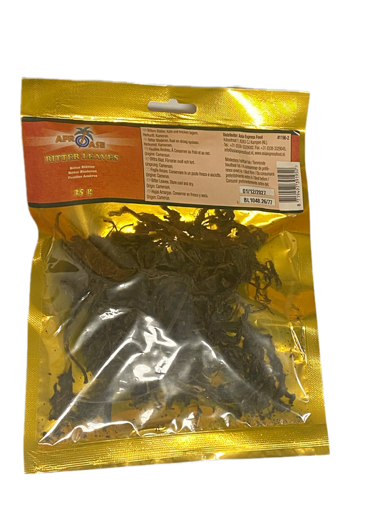 AfroAse Dried Bitter Leaves - 25g