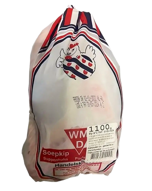 WMD Frozen Whole Hen (Hard Chicken / Soepkip) - 1100g