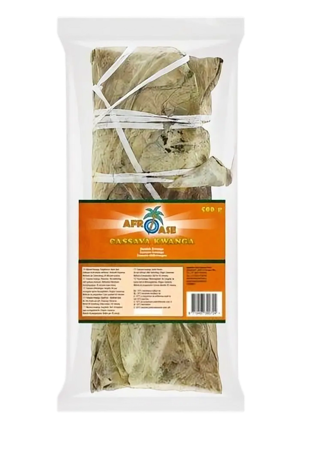 Frozen Cassava Kwanga (Chikwangue) - 500g