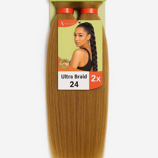 XPression Ultra Braid 2x (Color 24) | Synthetic Braiding Hair