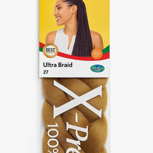 X-Pression Ultra Braid (Color: 27) | Synthetic Braiding Hair