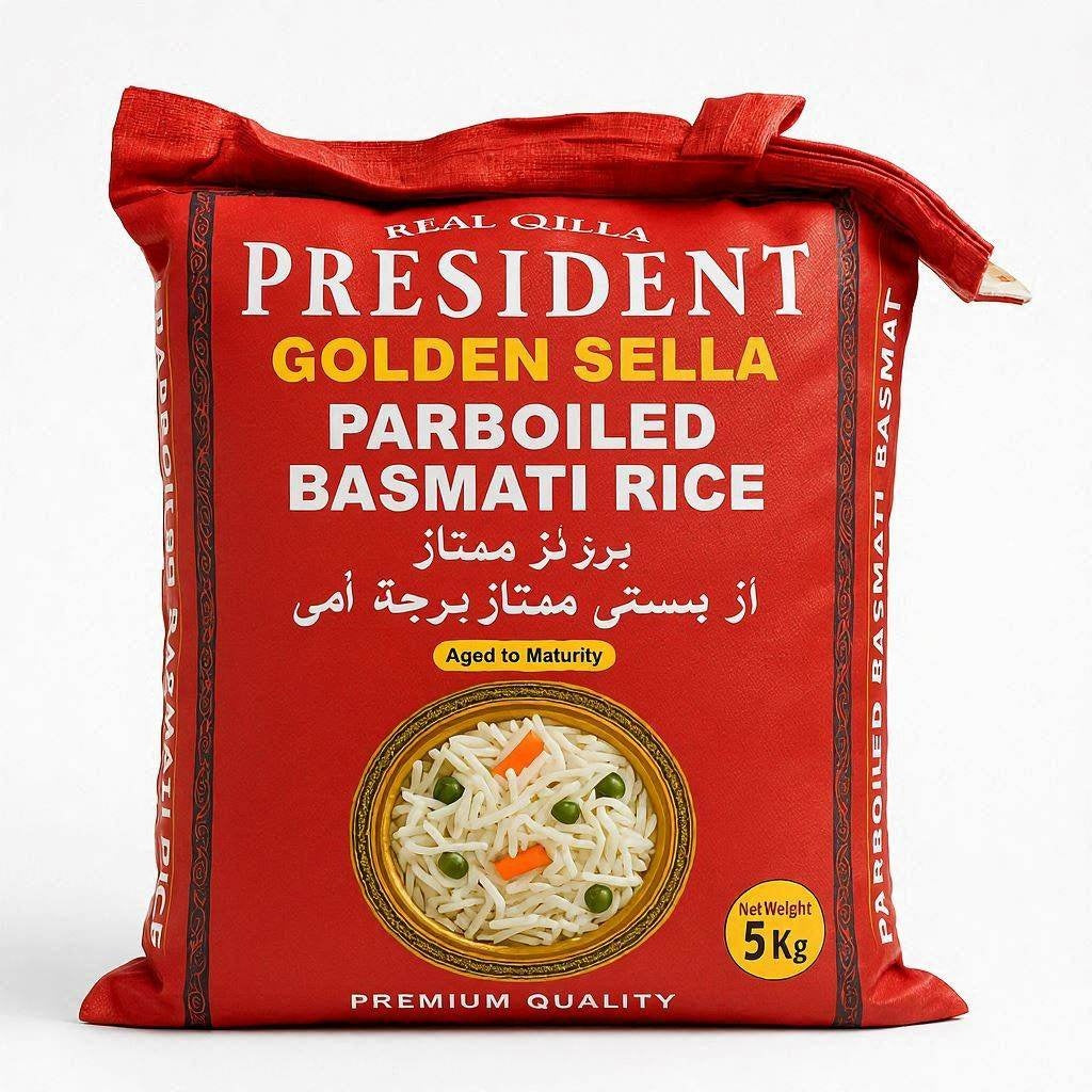 President  Sella Basmati Rice / Ryż Basmati Golden Sella 5kg