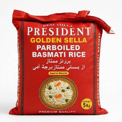 President  Sella Basmati Rice / Ryż Basmati Golden Sella 5kg