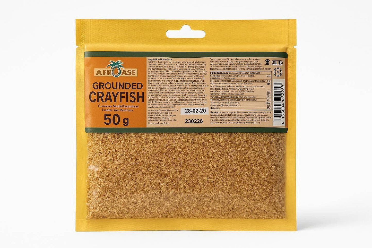 AfroAse Grounded Crayfish - 50g