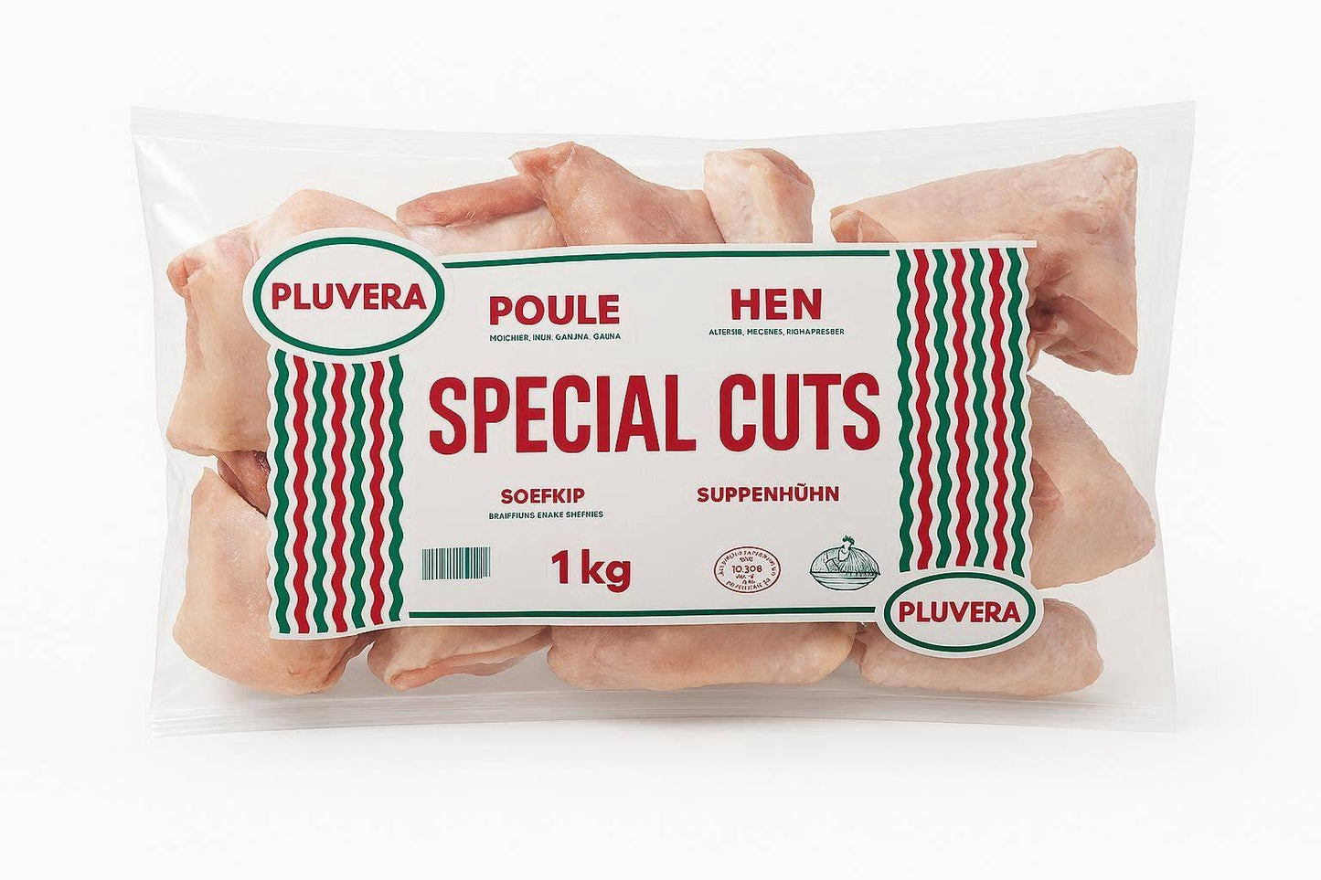 Frozen hard Chicken Special Cuts  - 1kg