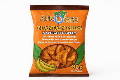 Plantain Chips (Naturally Sweet) - 80g