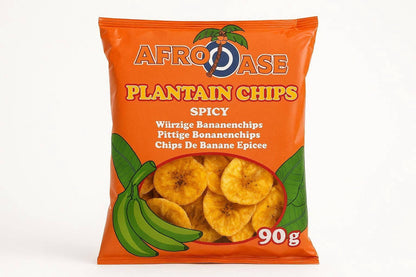 Spicy Plantain Chips - 80g