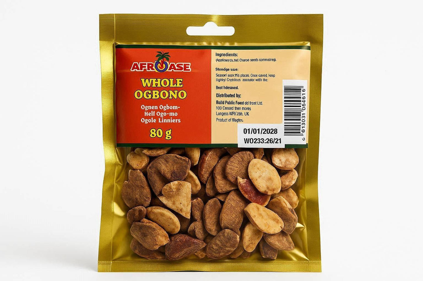 Afroase whole Ogbono-80g