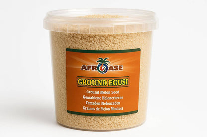 AfroAse Ground Egusi (Ground Melon Seed) - 250g