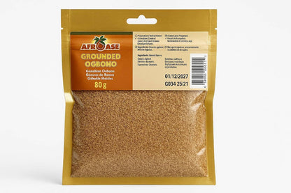 Afroase Grounded Ogbono (Grounded Mango Seeds) - 80g
