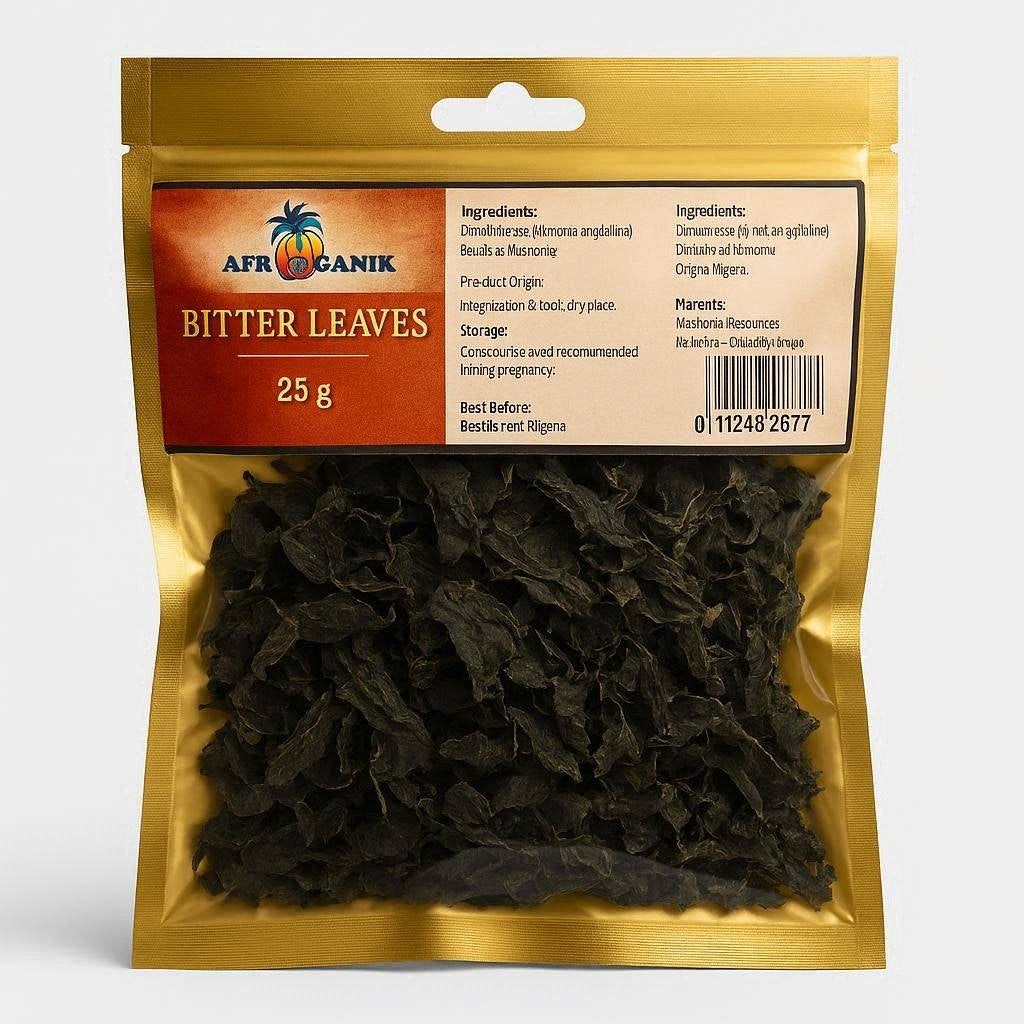AfroAse Dried Bitter Leaves - 25g