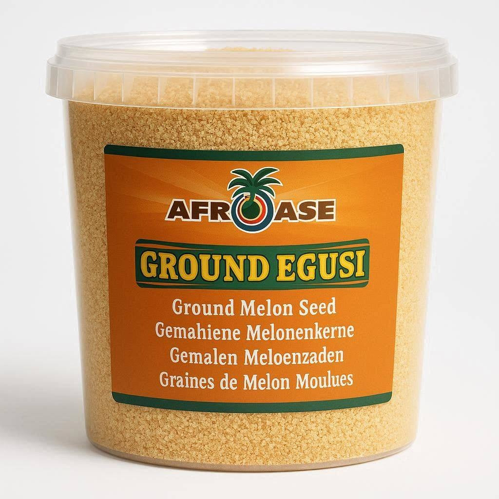 AfroAse Ground Egusi (Ground Melon Seed) - 250g
