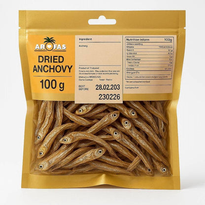 AfroAse Dried Anchovy - 100g