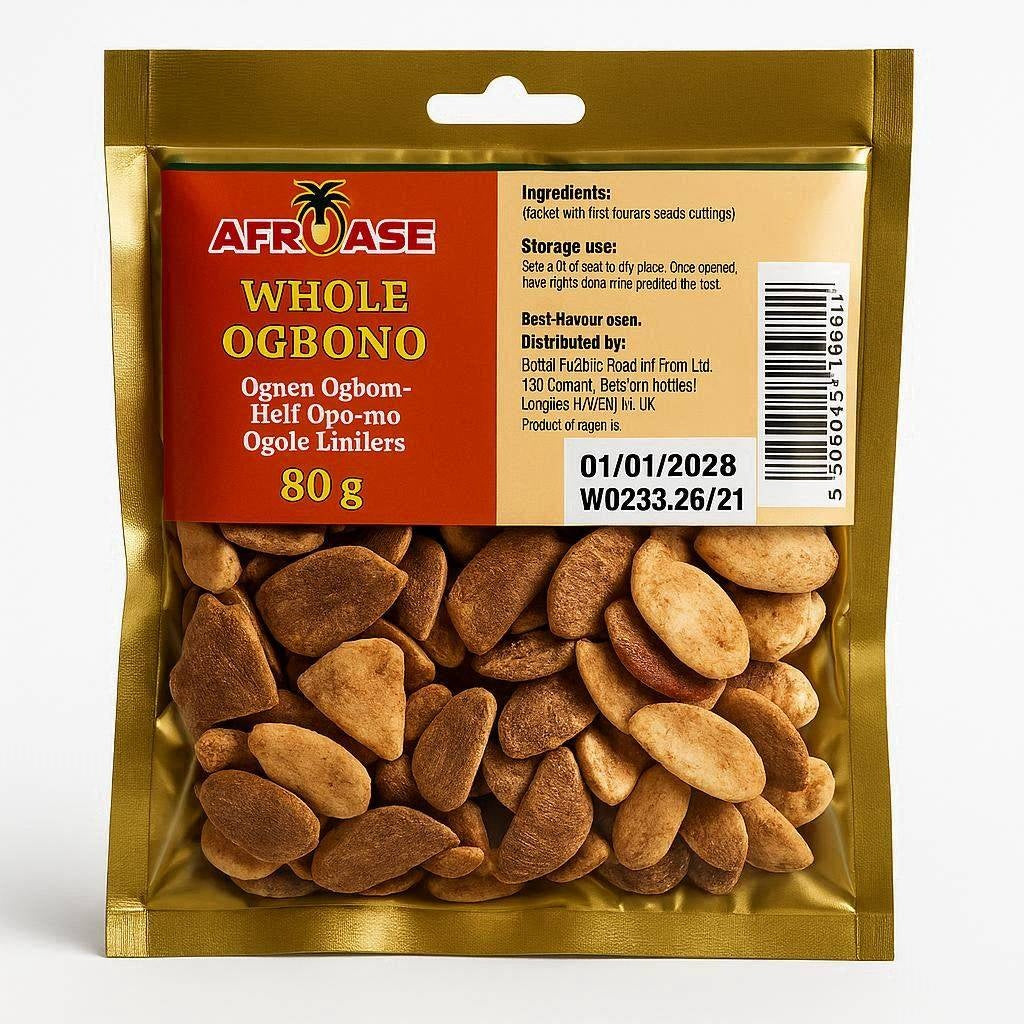 Afroase whole Ogbono-80g