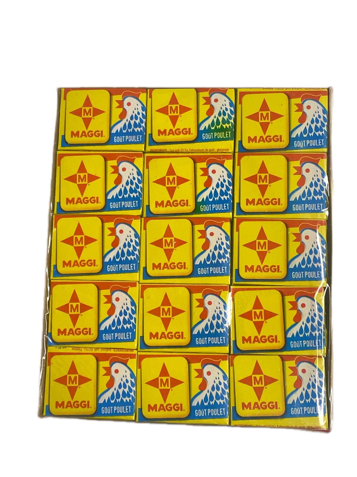 Maggi Goût Poulet (Chicken Flavor) Bouillon - Pack 5