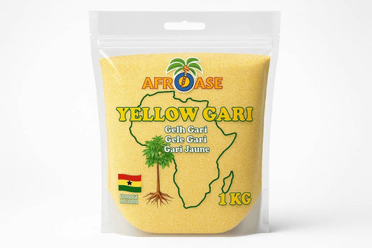 AfroAse Yellow Gari - 1kg