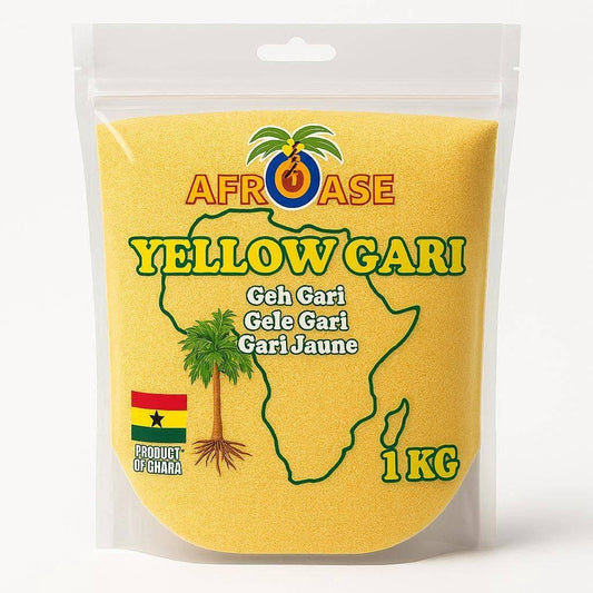 AfroAse Yellow Gari - 1kg